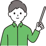 Man With Pointer SVG Icon